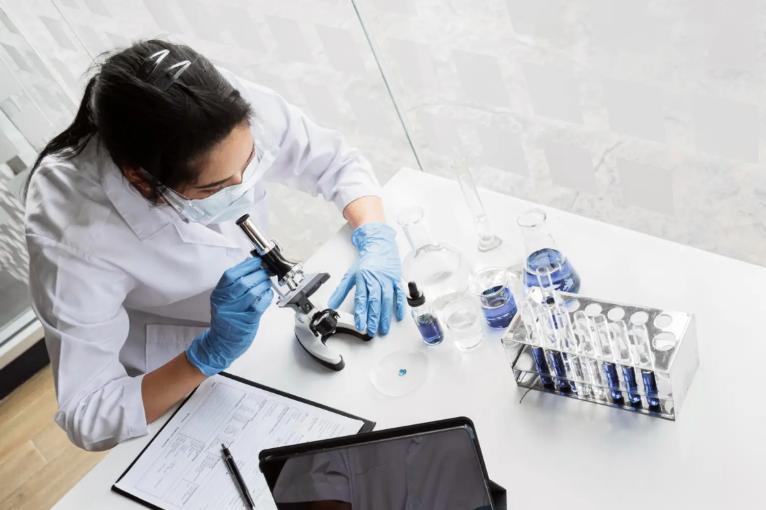 Laboratório de análises clínicas